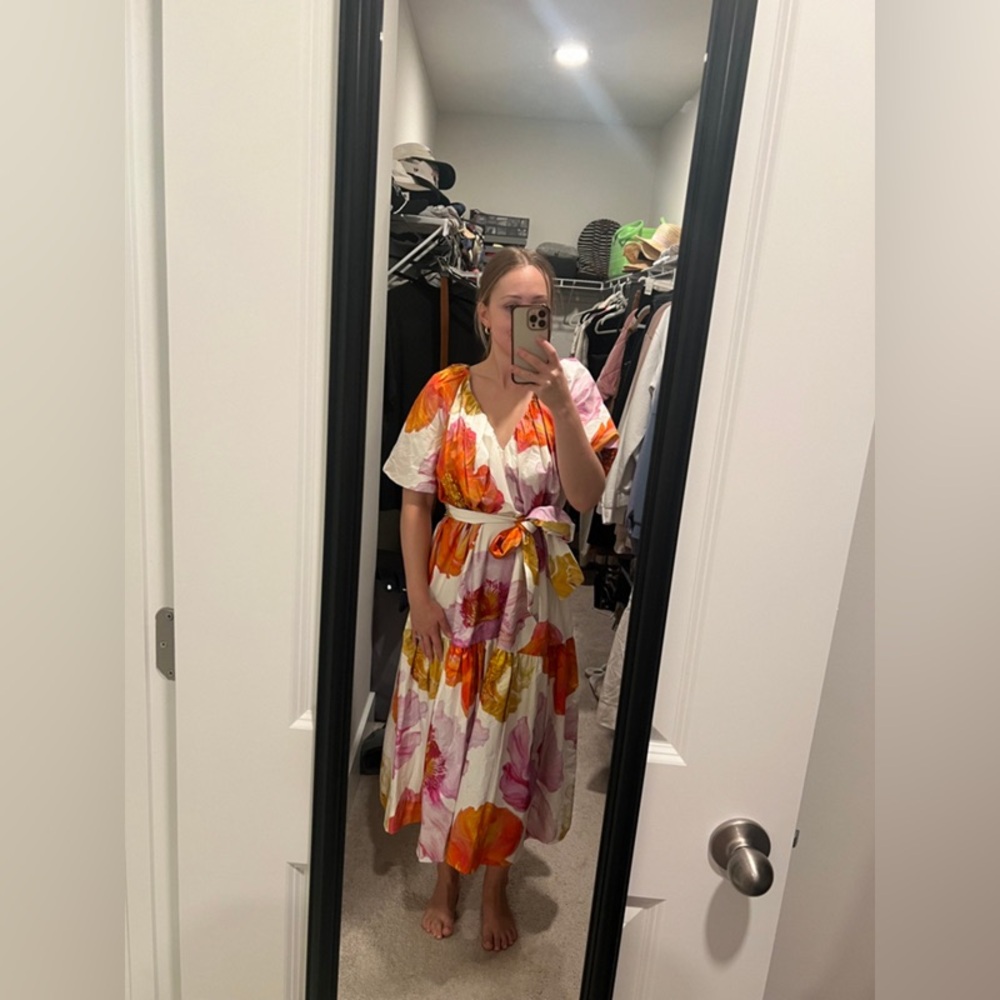 Anthropologie Short-Sleeve Midi Tent Dress - Picture 5 of 5